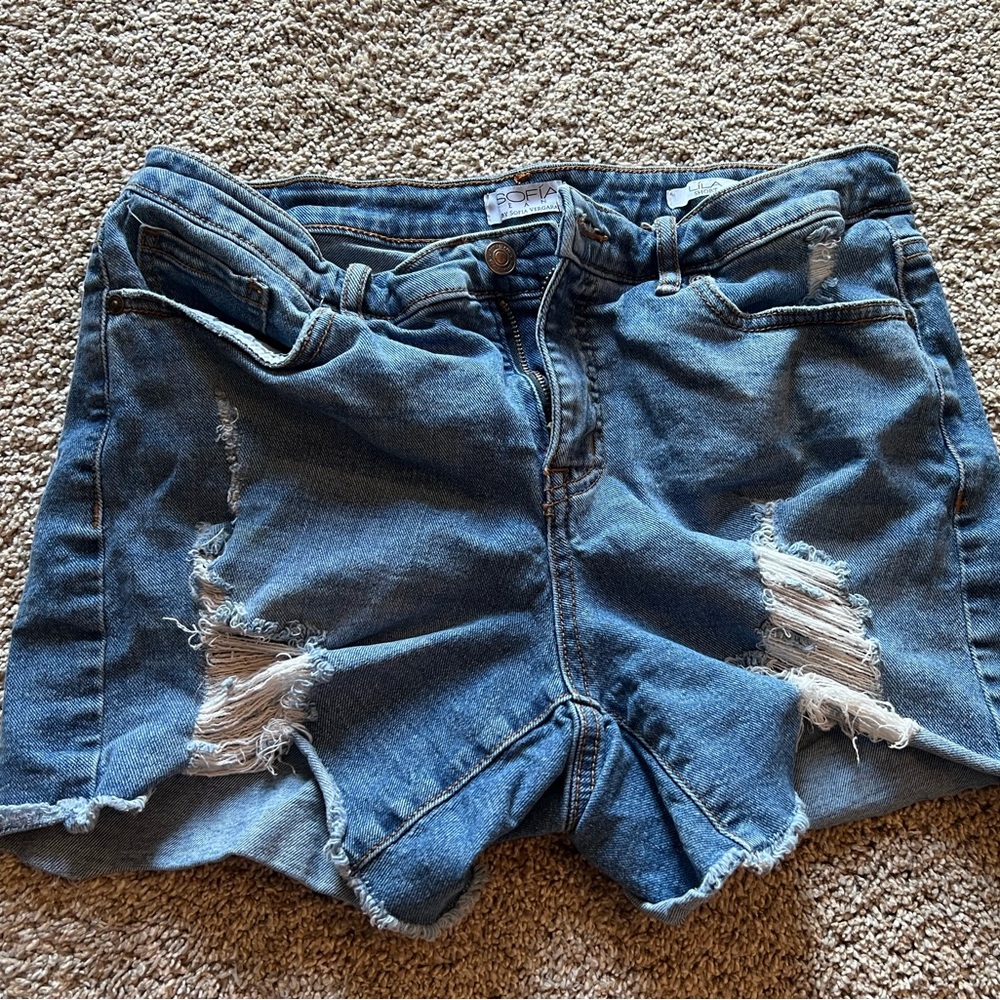 Jean shorts